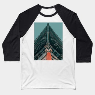 Asian Temple Baseball T-Shirt